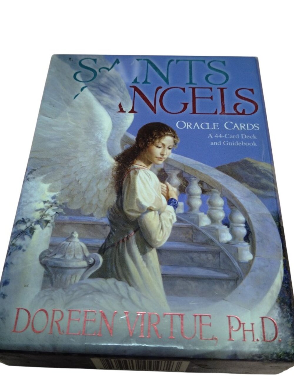 Saints And Angels Oracle Deck Doreen Virtue Guidebook 44 Card Deck 2005